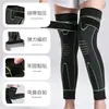 Rodilleras Deportivas Extensibles para Calor, Baloncesto, Correr, Protección contra el Frío, Protección de Rodilla para Hombres y Mujeres, Tejidas para Ciclismo Estilo Largo con Correas, Absorción de Impactos