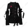Comercio Exterior Retro Americano Bordado de Letras Otoño e Invierno Cuello de Lana con Capucha Chaqueta Cardigan Suéter Top