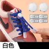 5 pares de hebilla para cordones de zapatos niños lazada perezosa sin atar soporte elástico accesorios hebilla de botón hebilla de zapato hebilla de clip