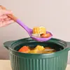 Utensilios de Cocina de Silicona de Grado Alimenticio con Mango de Madera Transfronterizos con Resistencia a Altas Temperaturas, Olla Antiadherente, Cuchara para Sopa y Colador, Ventas Directas de Fábrica y Personalizables