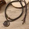 Colar de Couro Feminino Estilo Boho para Praia Simples Moda Festa Viagem Ladies Férias Versátil Presente