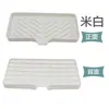 Suporte de Sabonete de Silicone com Drenagem, Caixa de Armazenamento com Drenagem Sem Furos, Bandeja de Cozinha, Gadget Antiderrapante para Armazenamento e Drenagem de Sabonete