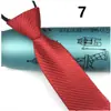 Gravata Masculina Negócios Vestido Zíper Noivo Casamento Gravata Preguiçosa Segurança Gravata de Puxar Fácil Frete Grátis
