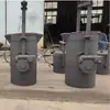 Estructura de paquete de vertido vertical para cuchara de metal caliente de 7 toneladas