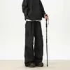 Chaqueta Deportiva Funcional Americana Pantalones para Hombre, Marca de Moda de Verano Pantalones Cargo Paracaidista, Atractivos Pantalones Largos Casuales Rectos Sueltos