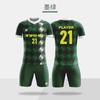 Traje de Uniforme de Fútbol Sublimado Transfronterizo con Estampado de Cuerpo Completo para Hombre, Uniforme de Entrenamiento, Patrón Personalizado, Jersey de Competición Deportiva Profesional