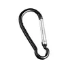 No. 6 Mosquetón de Aleación de Aluminio en Forma de Calabaza Accesorios para Bolsas Gancho de Escalada Colgador Rápido Llavero de Mochila Exterior