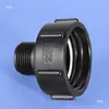 Accesorios Adaptadores de Rosca Exterior para Válvula de Tanque de Agua 2 pulgadas a 6 Puntos/ 1 pulgada / 2 pulgadas Diámetro Exterior Conector de Rosca Interior de Plástico