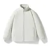 Jaqueta de lã cardigã de inverno, jaqueta externa de comércio exterior transfronteiriço, camada interna de roupa de trabalho, casaco de lã, feito sob medida
