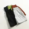 Pantalones cortos de trabajo casuales funcionales urbanos grises, secado rápido, ligeros para hombre, shorts deportivos con cordón hasta la rodilla, pantalones holgados de verano
