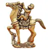 Latão Puro Ornamento de Promoção Imediata Decoração de Casa Artesanato em Cobre Ornamento do Zodíaco Animal Macaco Cobre Macaco Imediato