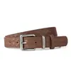 Cinturón de Ante Transfronterizo para Mujer Vintage Decorativo para Traje Jeans Commuter Casual Hebilla de Pin de Alta Gama para Mujer