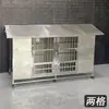 Casa de Cachorro para Exterior Aço Inoxidável Canil de Cachorro de Tamanho Médio Villa para Cachorro Abrigo à Prova de Chuva Proteção Solar para Cachorro Cachorro Grande Grande 304