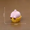 Micro Paisagem Criativa Fofo Pequeno Animal Bunda Bolo Copo Casa de Bonecas DIY Decoração Acessórios Mesa Pequenos Enfeites