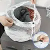 Saco Grande para Lavar Roupa de Malha Organizador Rede Sutiã Sujo Meias Roupas Íntimas Sapato Armazenamento Capa de Máquina de Lavar Roupas