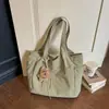 Bolso bandolera de gran capacidad para mujer, de estilo casual y sencillo, hecho de tela de nailon, versátil y ligero, adecuado para el trabajo y los desplazamientos