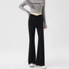 Pantalones de Maternidad 2026 Primavera/Verano Delgados de Tencel Modal de Cintura Baja Acampanados Que No Aprietan el Vientre durante el Embarazo, Leggings