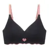 Ropa interior para mujer Pecho pequeño Push-up Anti-caída Sin marcas Soporte suave Sin aros de acero Recopilación Paramaria Pecho Grande Delgado Sujetador