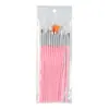 Set de Bolígrafos para Uñas 15 Piezas Set Bolígrafo de Línea Fina Pintado para Uñas Flor Luz de Curado Bolígrafo de Puntos Taladro Bolígrafo Pintado para Uñas Venta al por Mayor