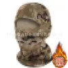 Capuz com Forro de Fleece Camuflado, Máscara para Ciclismo ao Ar Livre, Chapéu à Prova de Frio para Montanhismo, Máscara Tática Quente, Inverno à Prova de Frio Transfronteiriço