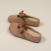 Mules tejidos huecos estilo francés para mujer, nuevos sandalias de plataforma slip-on estilo Birkenstock para verano y otoño 2026