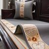 Cojín de Sofá Secuoya Estilo Nuevo Estilo Chino Nuevo Alfombrilla Refrigerante de Seda de Hielo de Verano Cojín de Sofá Madera Maciza Alfombrilla Antideslizante Alfombrilla Refrigerante Antideslizante