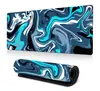 Mouse Pad com Padrão Geométrico de Fluxo de Ondas Transfronteiriço Amazon Grande Tapete de Mesa para Transferência de Calor Fluxo de Borracha