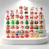 Decorações de Natal, pontas e tampas de caneta de borracha macia em PVC, designs personalizados disponíveis, ODM, marca própria, fabricação OEM, direto da fábrica de origem
