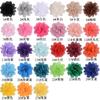 Fornecimento Direto da Fábrica 5cm Flores de Chiffon Feitas à Mão Acessórios de Cabelo Materiais DIY Decorações para Sapatos Tecidos Florais para Roupas Galões Atacado