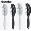 Pente de massagem para costelas de porco pente de plástico doméstico para modelar cabeça oleosa pente de cabelo esfoliante antiestático pente de cabelo atacado