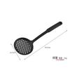 En stock Amazon Utensilios de Cocina de Nylon Cuchara para Sopa Cuchara para Sopa Garra para Espagueti Cuchara Utensilios de Cocina