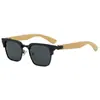 Gafas de Sol de Madera Estilo Nuevo Retro Transfronterizas, Gafas de Moda de Alta Gama para Hombres y Mujeres, Gafas de Sol Polarizadas Anti-UV
