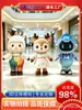 Fantasias de mascote de desenho animado feitas sob medida com base nas imagens fornecidas, fantasias de performance caminháveis, capacetes infláveis de mascote personalizados