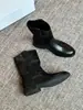 Nuevas Botas de Caballero de Cuero Lavado con Punta Redonda de Media Caña Estilo Coreano Otoño 2026 para Mujer, Botines Versátiles de Tacón Bajo Slip-On Adelgazantes para Tobillo