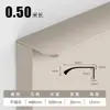 Ventas directas de fábrica arco redondo grande 1.0 de grosor puerta de armario manija invisible venta al por mayor de fábrica puerta de gabinete negra manija blanca
