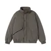 Chaqueta de Algodón Estilo Retro Japonés Magmans para Hombre Invierno Nueva Acolchada Engrosada Cuello Alto Chaqueta de Trabajo de Algodón My9371