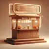 Exhibidores Decorativos Comerciales con Diseño Creativo Estilo Antiguo para Puestos de Venta, Fábrica de Producción de Accesorios Populares para Fotos