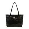 Bolso de Mano Tote de Gran Capacidad para Viajes Diarios para Mujer 2025 Nuevo Moda Otoño/Invierno Gamuza Bolso de Hombro Único para Salir