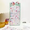 Lindas pegatinas de espuma de dibujos animados para niños, decoración DIY para cuadernos, botellas de agua y fundas de teléfono