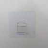Accesorios Adhesivos Removibles Lavables Reutilizables Hebilla Sin Costuras Hebilla de Garra Sin Clavos Adhesión a la Pared Sin Perforaciones Hebilla de Plástico