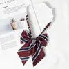 Accesorios para Camisa Rayas Rojas Estilo Estudiante Japonés Estilo Preppy Jk Lazos Lazos Femeninos Uniforme de Marinero Uniforme Académico Lazos