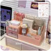 Caja de almacenamiento de escritorio, organizador de cajones para cosméticos y papelería, caja de almacenamiento compartimentada multifuncional, estante para tocador