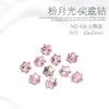 Decorações para Unhas: Strass com Base Pontuda, Strass em Formato de Coração, Strass Rosa Moonlight em Formato de Machado, Strass em Formato de Gota, Strass Quadrado, Strass Retangular, Decorações para Unhas, 10 Peças