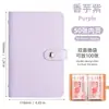 Livro de Poupança em Dinheiro Clipe de Senha Livro de Dinheiro Cofrinho Infantil Livro de Dinheiro Pode Guardar 10.000 Yuan Carteira de Dinheiro Livro de Armazenamento