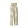 Pantalones de Pierna Ancha Tie-Dye para Mujer, Estilo Delgado de Primavera y Verano, Novedad 2026 de Cintura Alta, Caídos, Corte Holgado, Pantalones de Seda Helada, Algodón Lino, Estilo Yamamoto