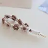 Estilo Ins Tejido a Mano Artístico Fresco Verano Flor Margarita Lanyard para Teléfono Móvil Cadena para Teléfono Móvil Llavero Colgante