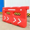 Cerca de Cavalo de Água de Plástico PE, Barricada de Guia de Estrada, Painel de Porta Mobile Anti-Colisão com Injeção de Água