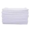 Microfibra 180g Blanco 30*30 Hotel Toalla de Baño Desechable Cuadrada Toalla Cuadrada de Secado Rápido