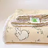Juego de Sábana de Cama de Gasa de Doble Capa con Sensación de Nube para Bebé y Maternidad Clase A, Sábana Individual para Uso en Casa y Dormitorio