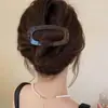 Pinza para el pelo de pico de pato, fresca y femenina, para uso diario, versátil para peinar, sensación popular en internet, cómoda en la cabeza, accesorio para el cabello